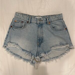 Denim Blue Women's Shorts